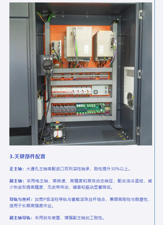產品介紹｜G-250S雙主軸數(shù)控車床(圖4)